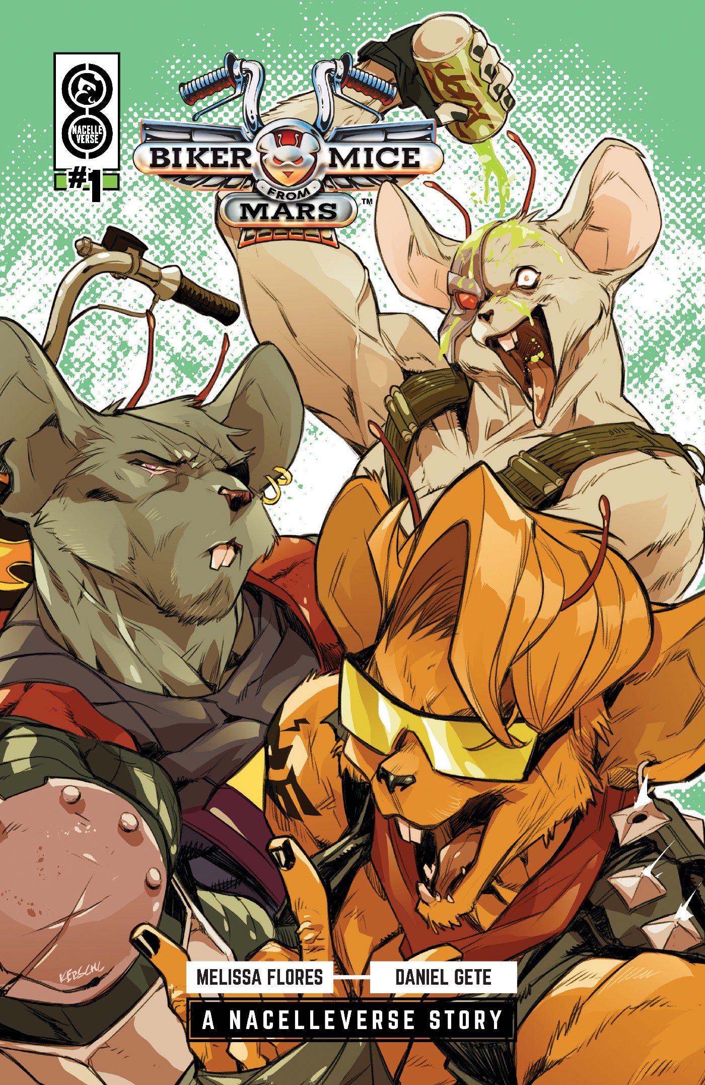 Biker Mice From Mars (2025) #1 Cover B Karl Kerschl Variant