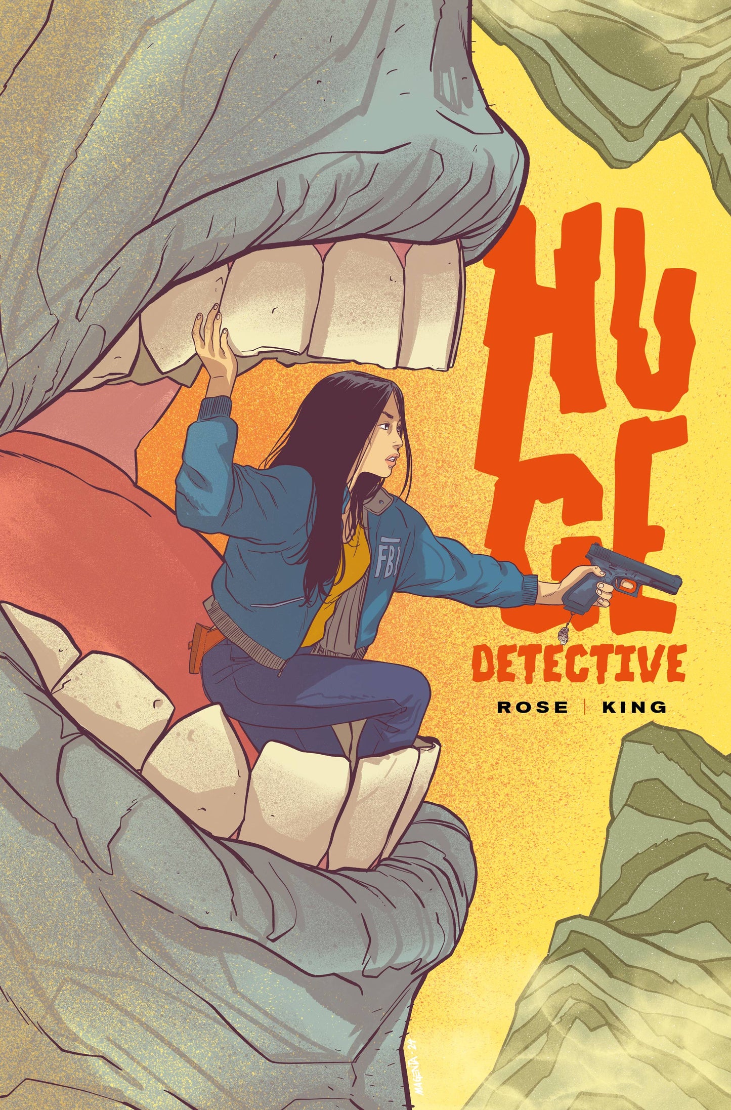 Huge Detective #5 (Of 5) Cover B Magenta King Variant (MR)