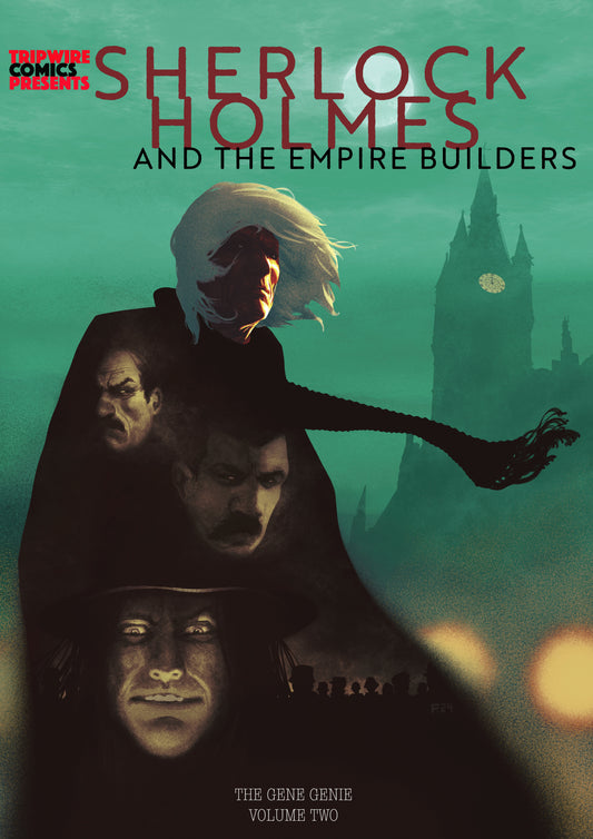 SHERLOCK HOLMES AND THE EMPIRE BUILDERS HC VOL 02 THE GENE GENIE FRAZER IRVING VAR