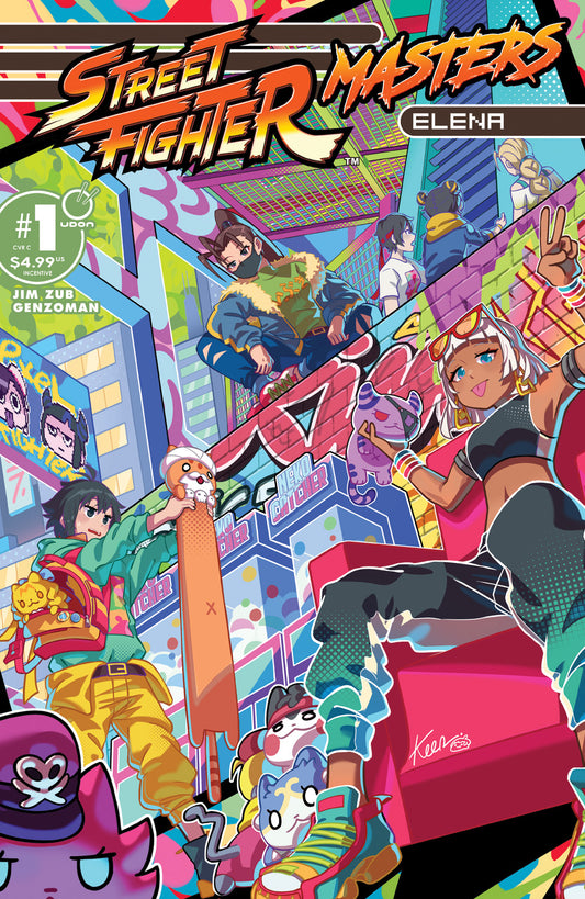 STREET FIGHTER MASTERS ELENA #1 (ONE SHOT) CVR C INC 1:5 KEENBISCUIT VAR