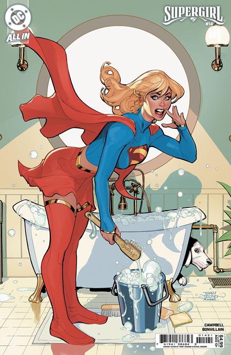 SUPERGIRL #14 CVR B TERRY DODSON CARD STOCK VAR (THE REIGN OF THE SUPERBOYS)