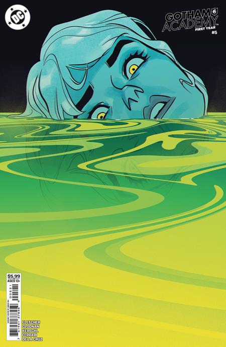 GOTHAM ACADEMY FIRST YEAR #5 (OF 6) CVR B ANNIE WU CARD STOCK VAR