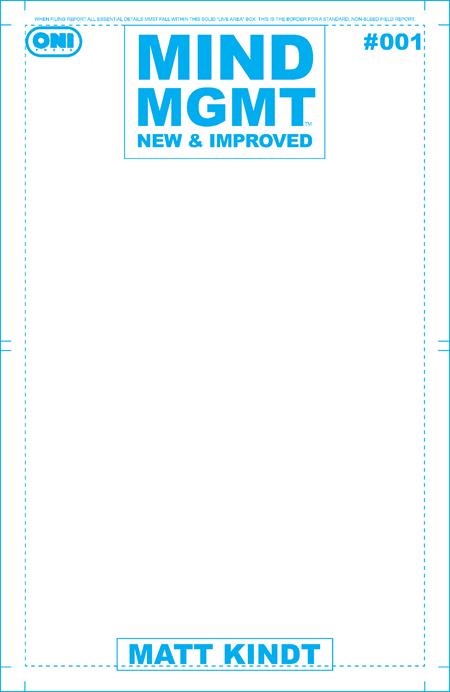 MIND MGMT NEW & IMPROVED #1 CVR D BLANK SKETCH VAR