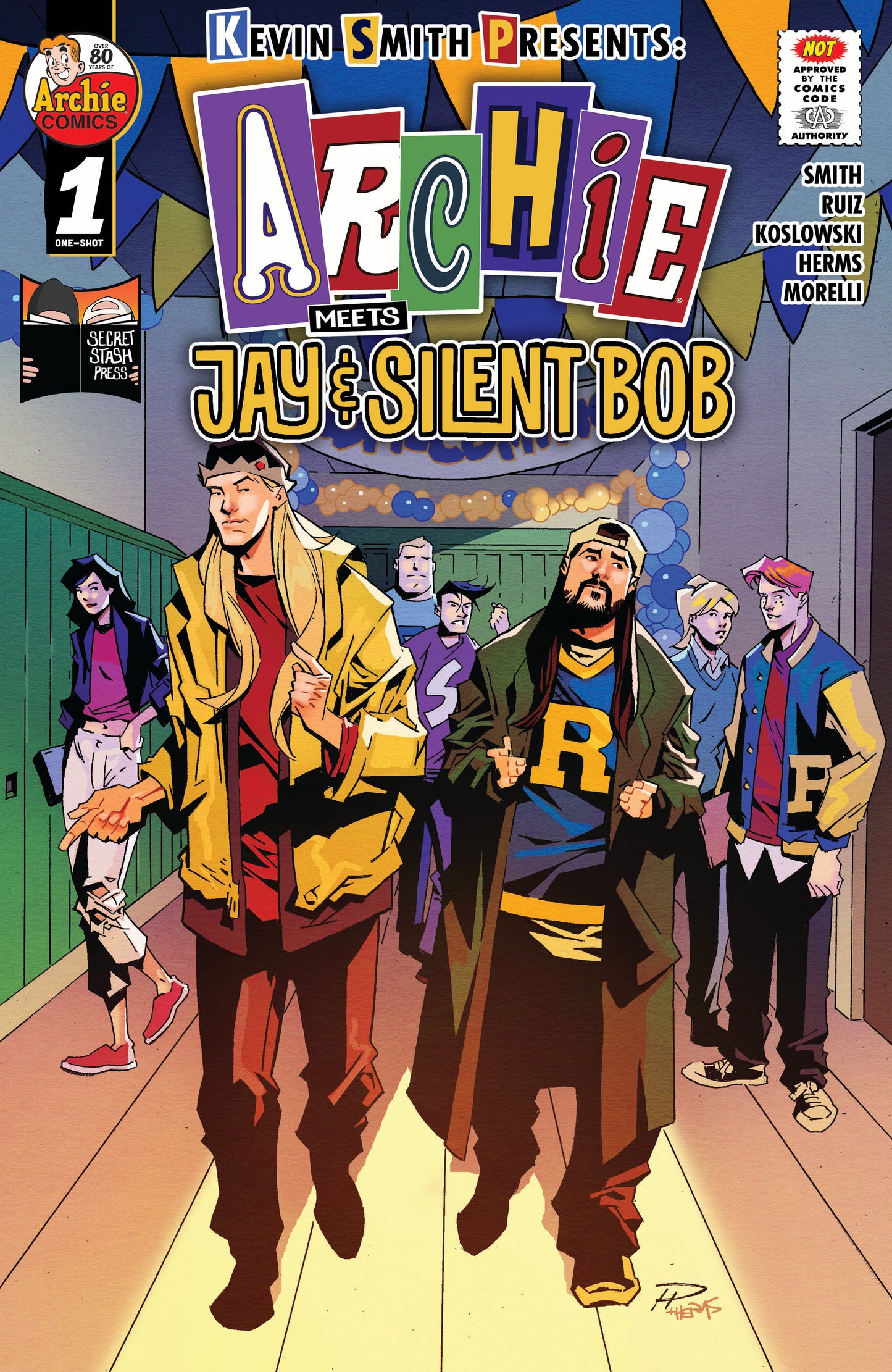 ARCHIE MEETS JAY AND SILENT BOB #1 (ONE SHOT) CVR D PHIL HESTER MATT HERMS VAR (MR)