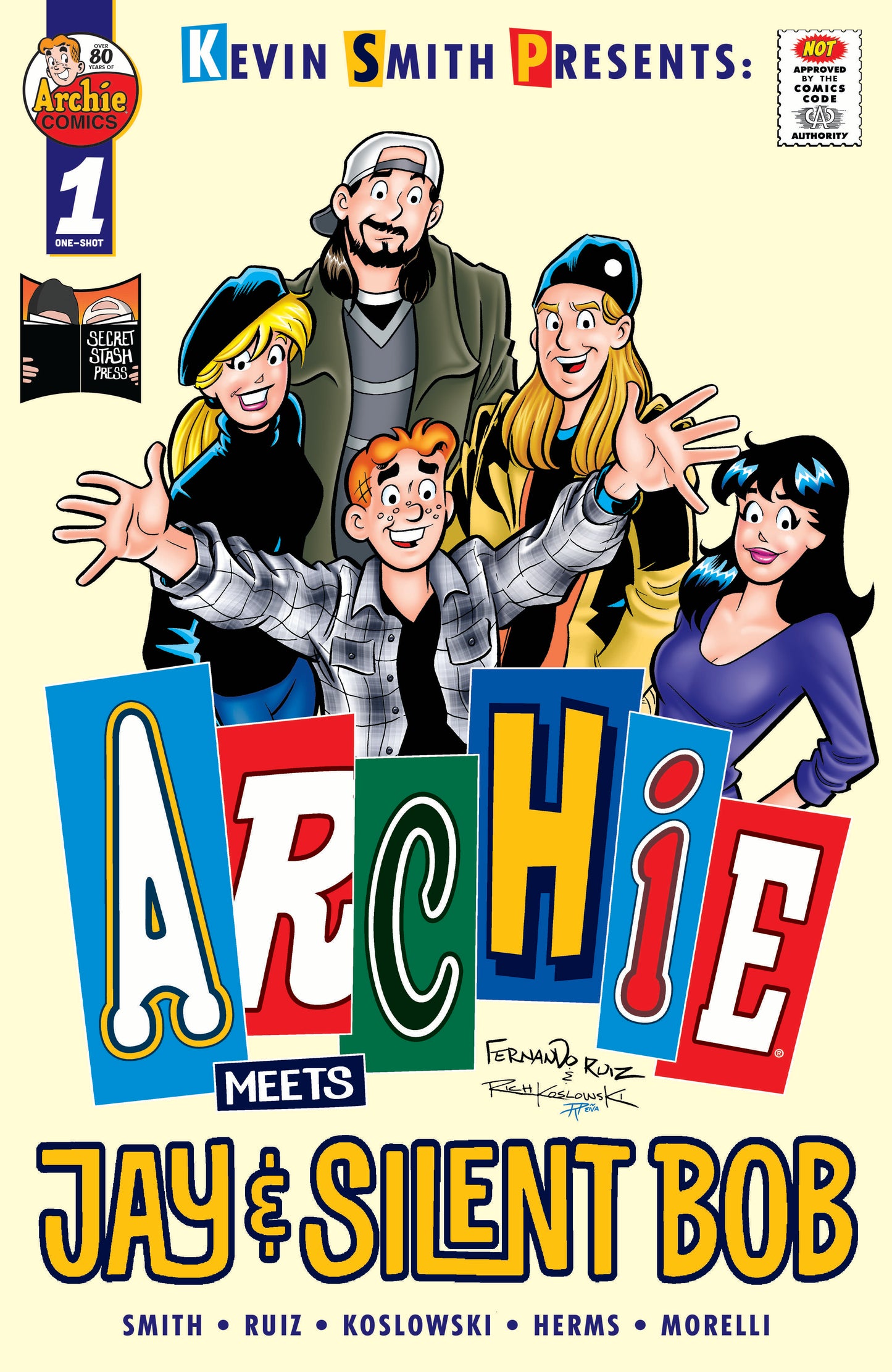 ARCHIE MEETS JAY AND SILENT BOB #1 (ONE SHOT) CVR I FERNANDO RUIZ RICH KOSLOWSKI FOIL VAR (MR)