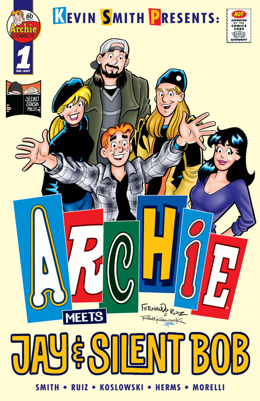 ARCHIE MEETS JAY AND SILENT BOB #1 (ONE SHOT) CVR I FERNANDO RUIZ RICH KOSLOWSKI FOIL VAR (MR)