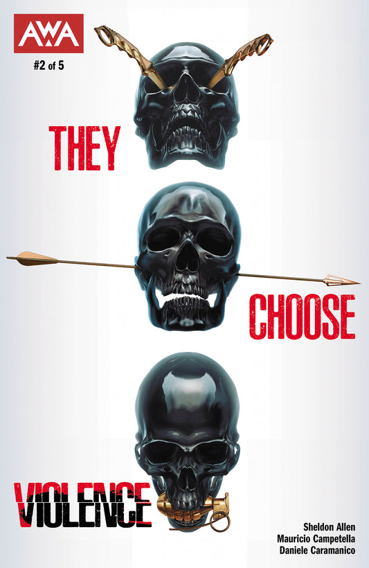 THEY CHOOSE VIOLENCE #2 (OF 5) CVR A RAZZAH (MR)