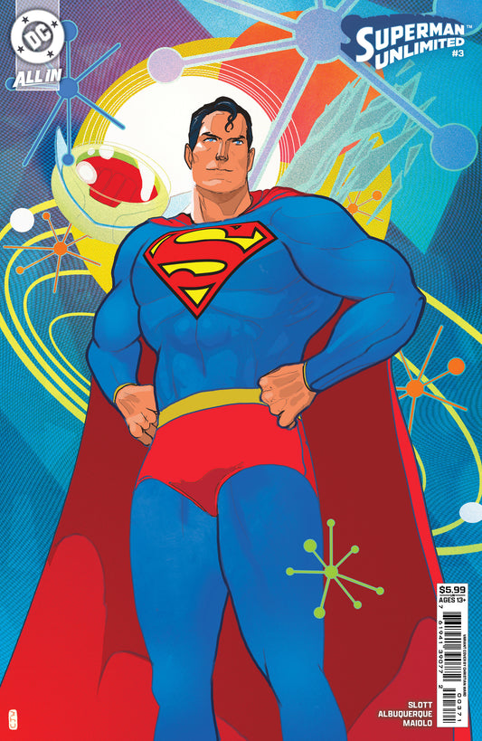 SUPERMAN UNLIMITED #3 CVR F CHRISTIAN WARD CARD STOCK VAR