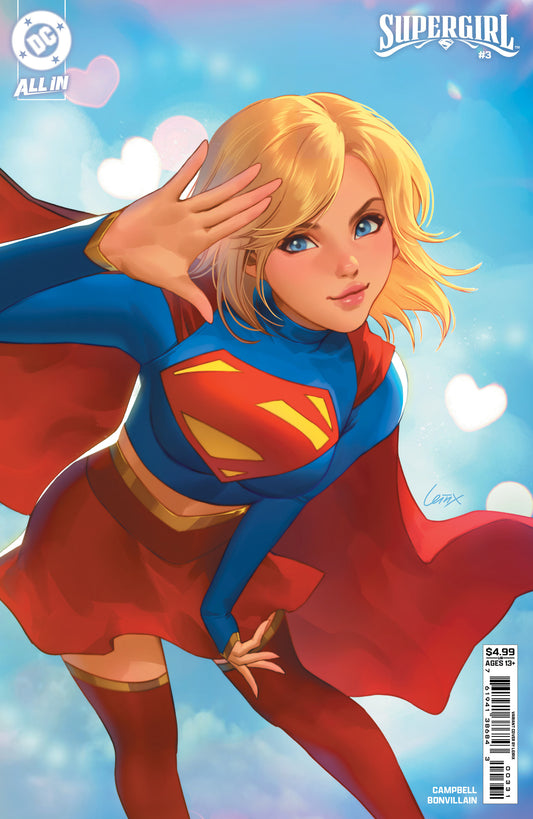 SUPERGIRL #3 CVR C LESLEY LEIRIX LI CARD STOCK VAR