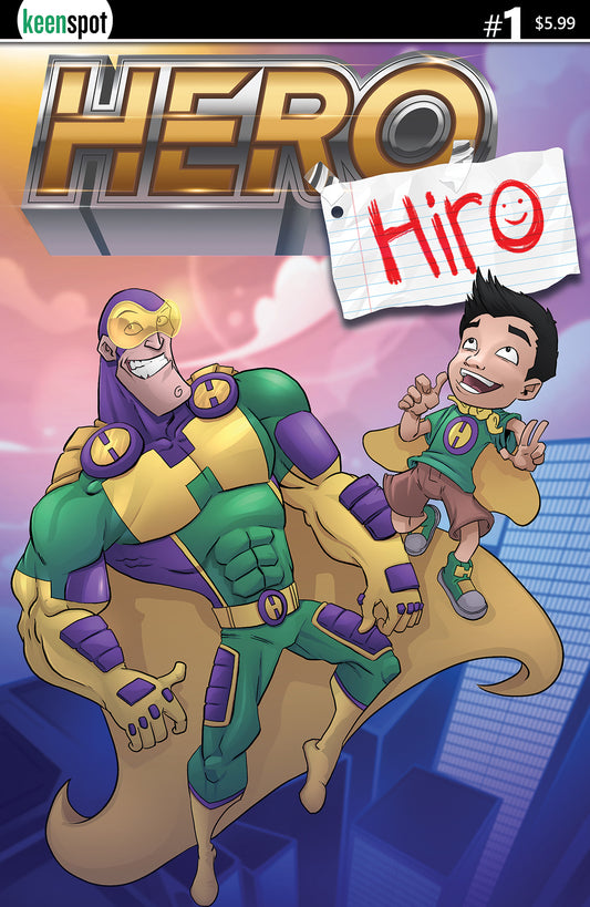 Hero Hiro #1 Cover A Michael Adams