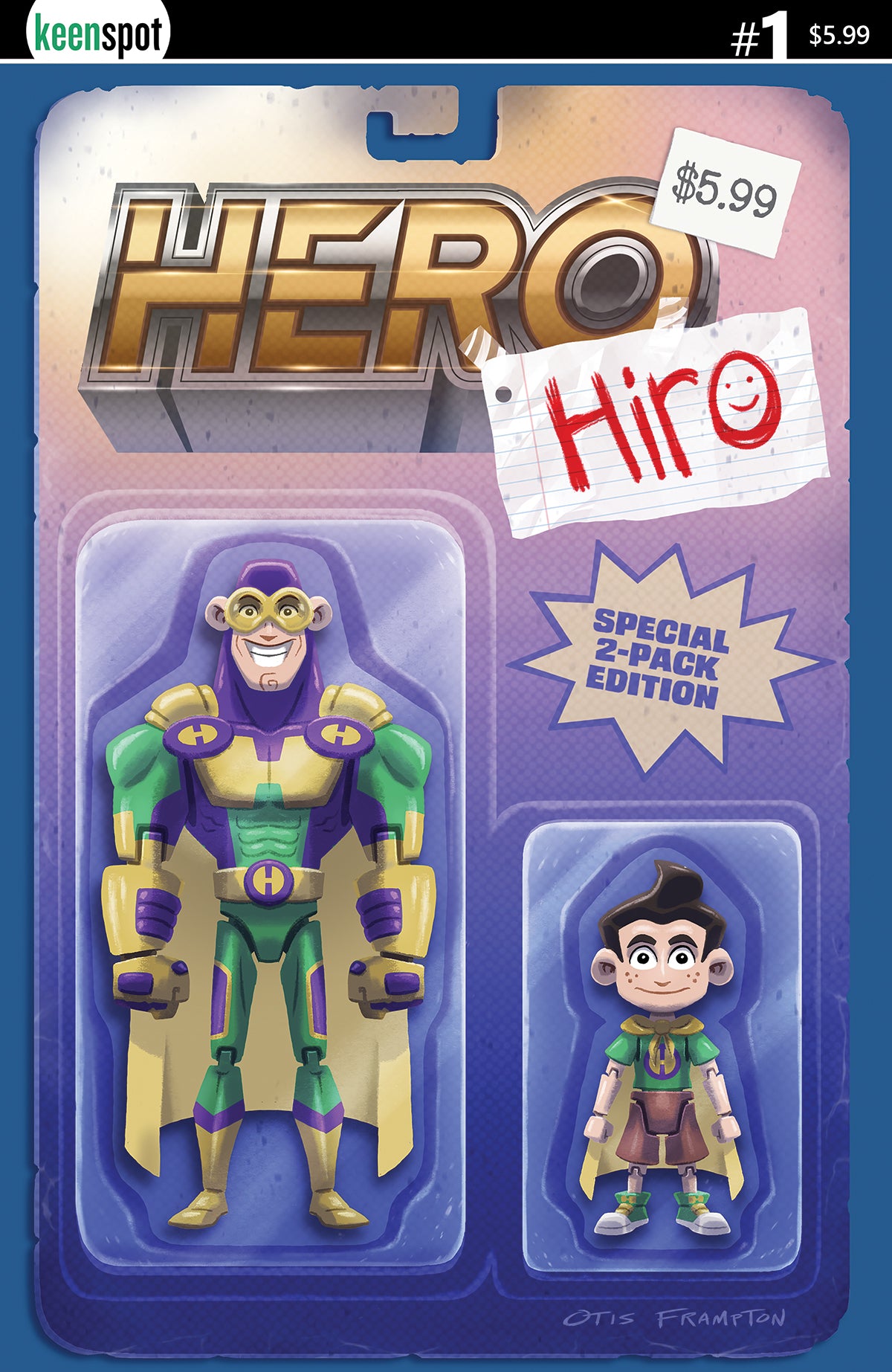 Hero Hiro #1 Cover C Otis Frampton Var
