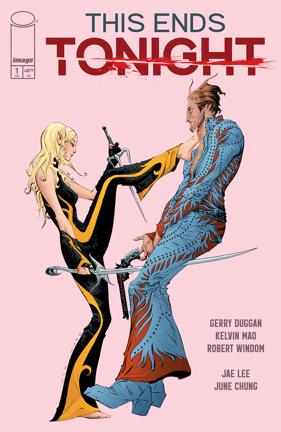 THIS ENDS TONIGHT #1 (OF 3) CVR B INC 1:10 JAE LEE KILL BILL VAR