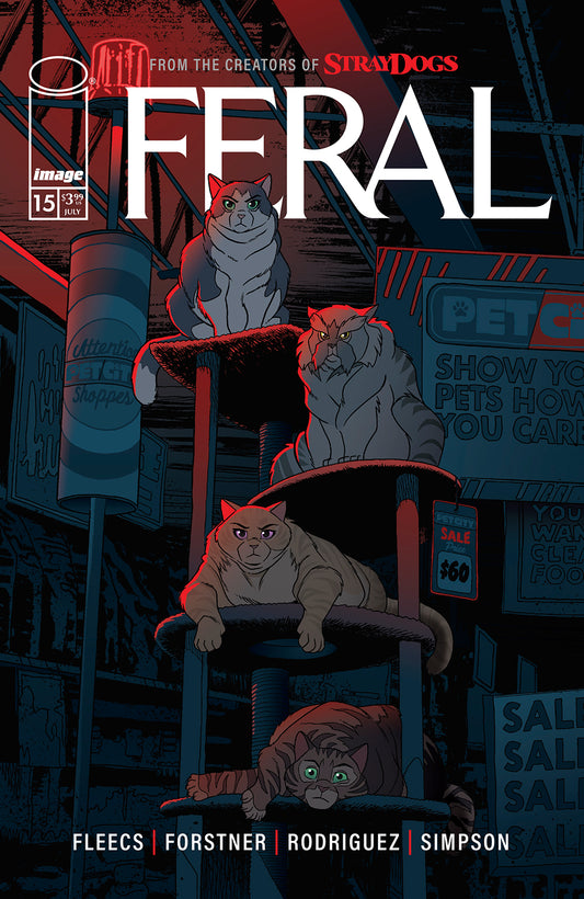 FERAL #15 CVR A TONY FLEECS & TRISH FORSTNER