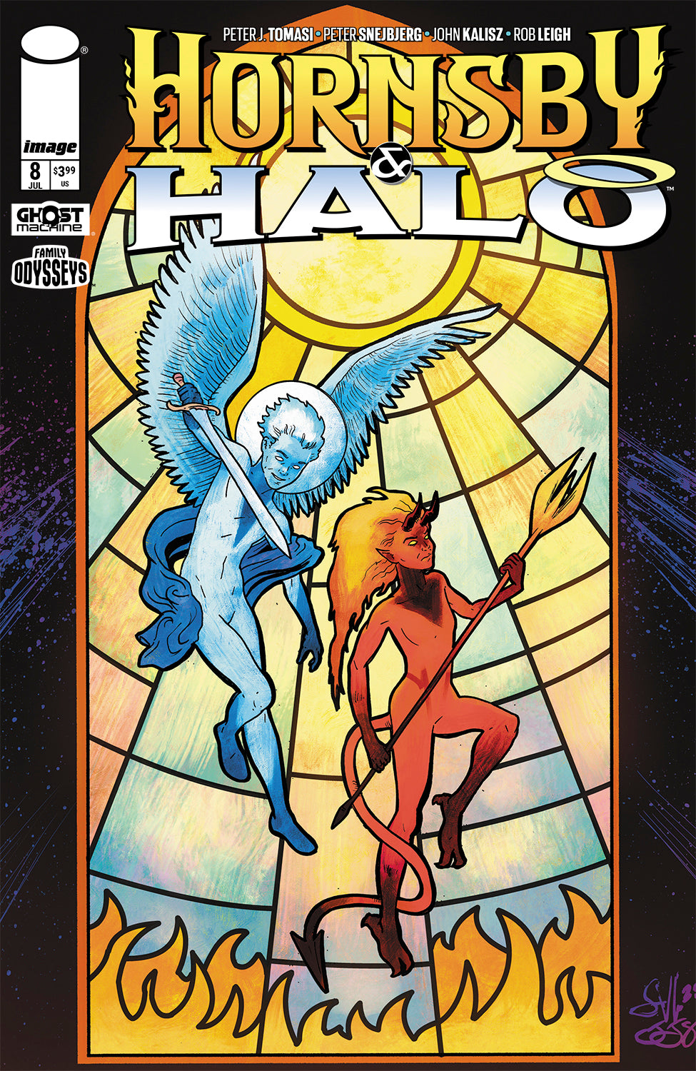 HORNSBY & HALO #8 CVR C SEAN VON GORMAN VAR