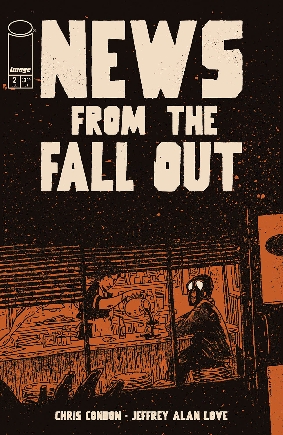 NEWS FROM THE FALLOUT #2 (OF 6) CVR B LESLIE HERMAN VAR (MR)