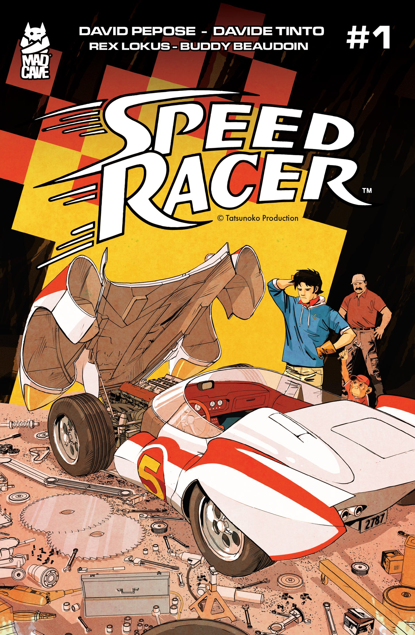 SPEED RACER #1 CVR E SEBASTIAN PIRIZ VAR