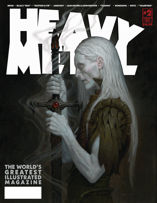 HEAVY METAL MAGAZINE #2 CVR A BROM (MR)