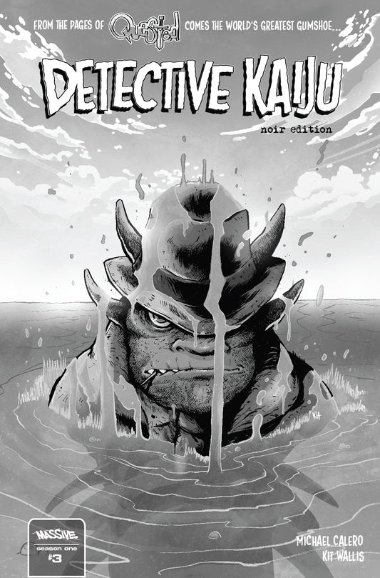 DETECTIVE KAIJU #3 (OF 4) CVR D KIT WALLIS NOIR VAR