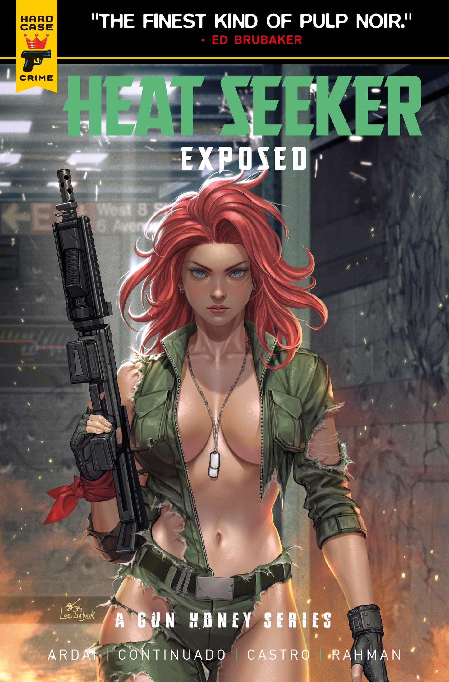 HEAT SEEKER EXPOSED A GUN HONEY SERIES #2 (OF 4) CVR A INHYUK LEE (MR)