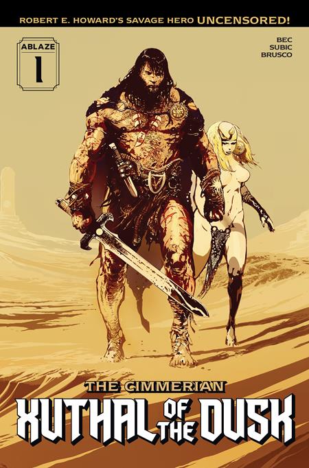 CIMMERIAN XUTHAL OF THE DUSK #1 (OF 3) CVR B STEVAN SUBIC VAR (MR)