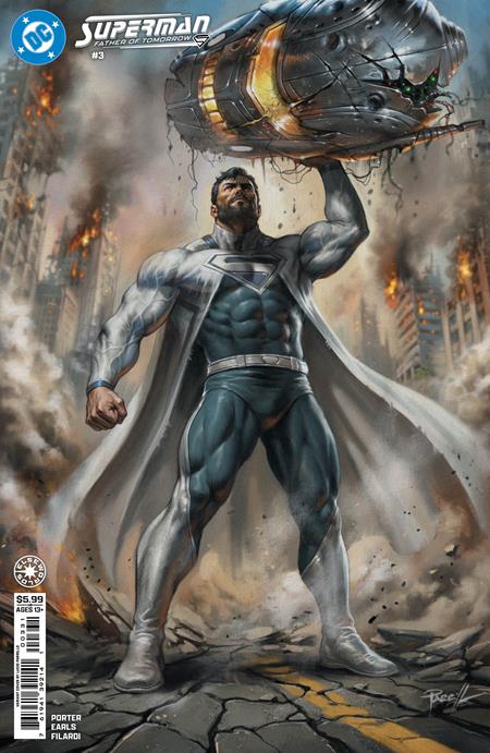 SUPERMAN FATHER OF TOMORROW #3 (OF 6) CVR C LUCIO PARRILLO CARD STOCK VAR