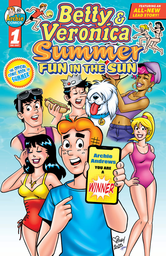 BETTY & VERONICA SUMMER FUN IN THE SUN (ONE SHOT) CVR A HOLLY G & ROSARIO TITO PENA