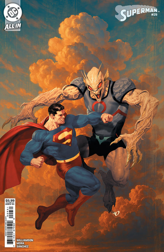 SUPERMAN #29 CVR C ARIEL OLIVETTI CARD STOCK VAR