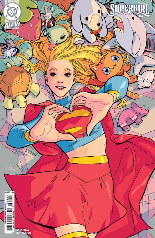 SUPERGIRL #4 CVR D INC 1:25 AMY REEDER CARD STOCK VAR