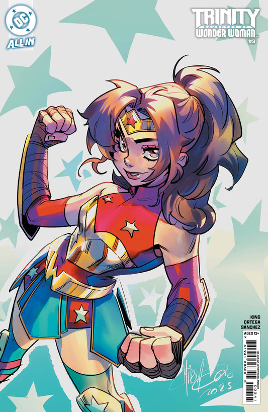 TRINITY DAUGHTER OF WONDER WOMAN #3 (OF 6) CVR D INC 1:25 MIRKA ANDOLFO CARD STOCK VAR