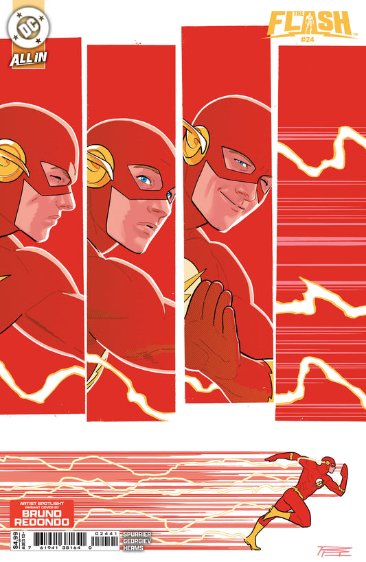 FLASH #24 CVR D BRUNO REDONDO ARTIST SPOTLIGHT CARD STOCK VAR