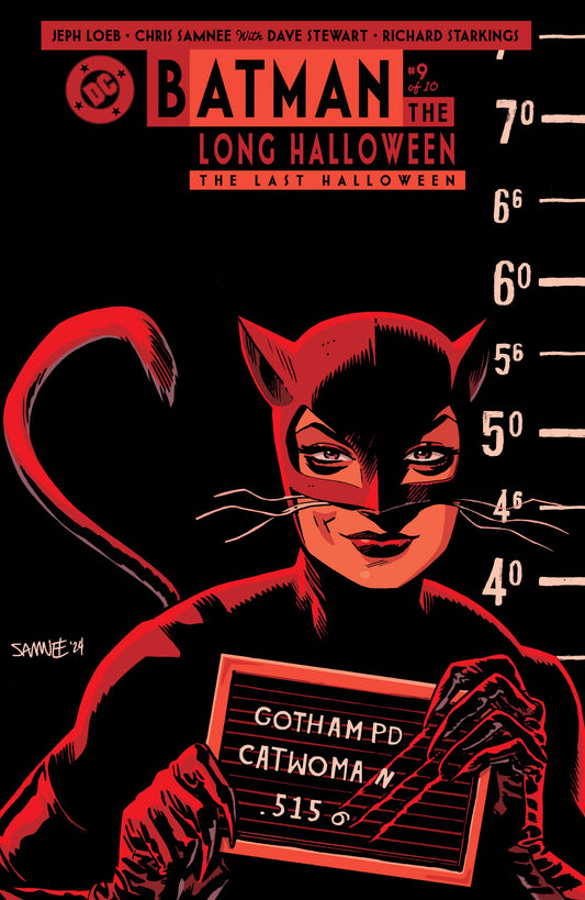 BATMAN THE LONG HALLOWEEN THE LAST HALLOWEEN #9 (OF 10) CVR B CHRIS SAMNEE CARD STOCK VAR