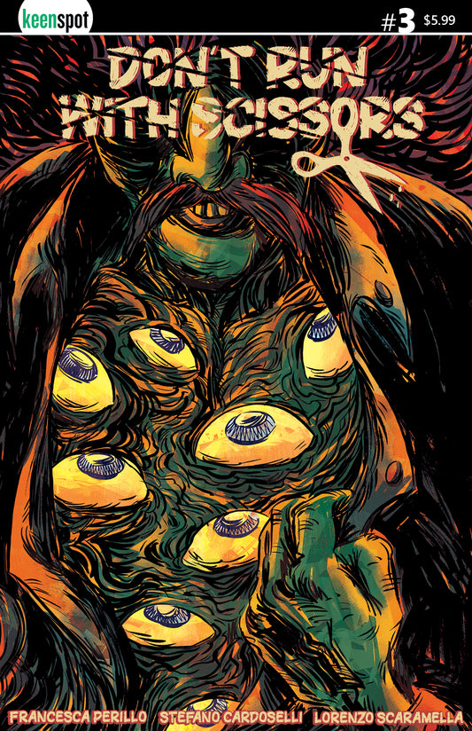 DONT RUN WITH SCISSORS #3 CVR B LORENZO SCARAMELLA VAR