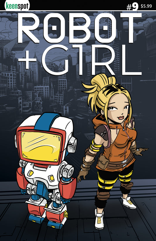 ROBOT + GIRL #9 CVR A MIKE WHITE DYNAMIC DUO