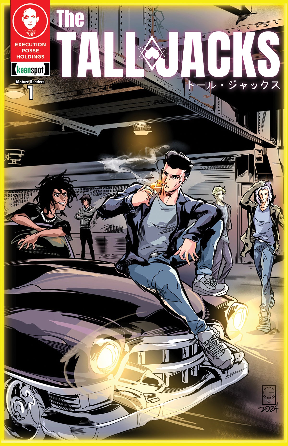 TALL JACKS #1 CVR B GERSHON VILLAMOR THANK YOU FOR SMOKING VAR (MR)