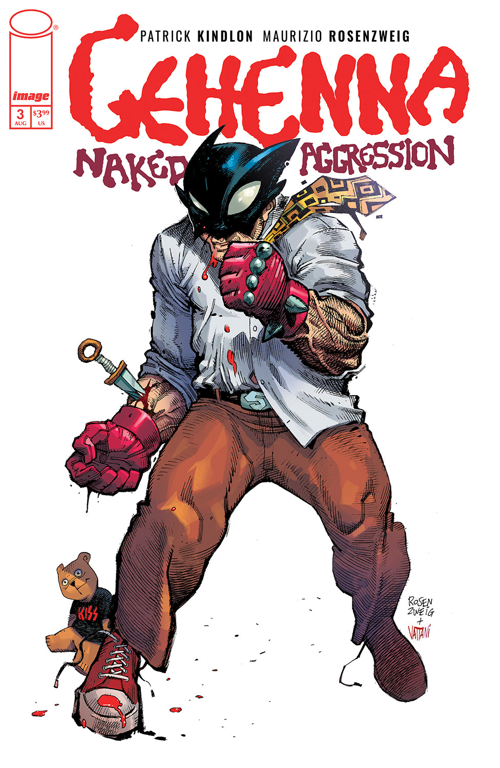 GEHENNA NAKED AGGRESSION #3 (OF 4) CVR A MAURIZIO ROSENZWEIG