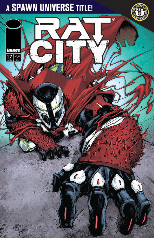 SPAWN RAT CITY #17 CVR B JONATHAN URIBE VAR