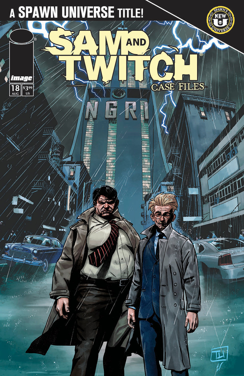 SPAWN SAM AND TWITCH CASE FILES #18 CVR A THOMAS NACHLIK