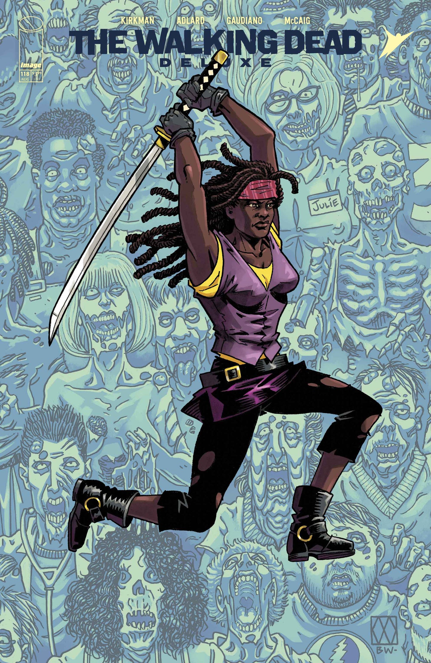 WALKING DEAD DELUXE #118 CVR C MATT WAGNER & BRENNAN WAGNER CONNECTING VAR (MR)