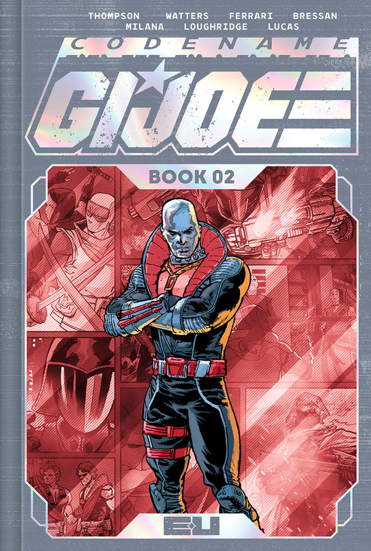 CODENAME GI JOE DLX EDITION HC BOOK 02 DIRECT MARKET EXCLUSIVE ANDREI BRESSAN & ADRIANO LUCAS SPOT FOIL CVR