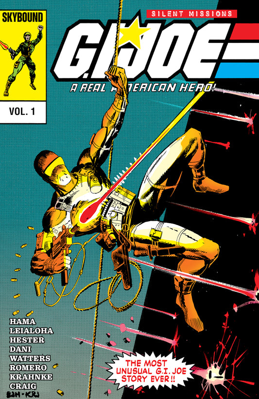 GI JOE A REAL AMERICAN HERO THE SILENT MISSIONS TP DIRECT MARKET EXCLUSIVE ED HANNIGAN & KLAUS JANSON CVR
