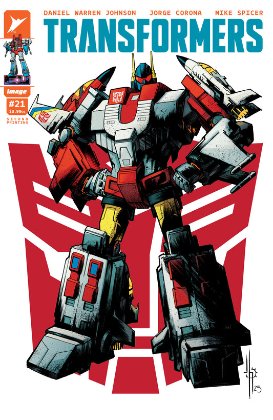 TRANSFORMERS #21 2ND PTG CVR B JASON HOWARD AUTOBOT VAR