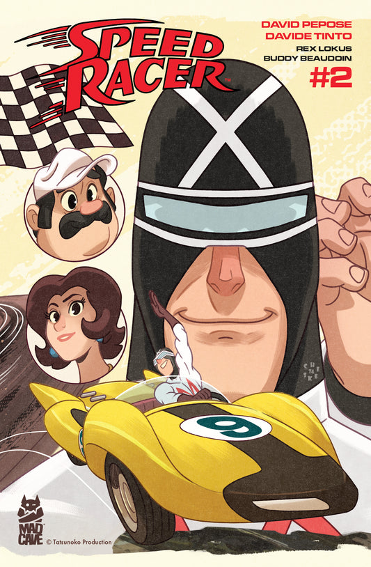 SPEED RACER #2 CVR B SEAN GALLOWAY RETRO MANGA VAR