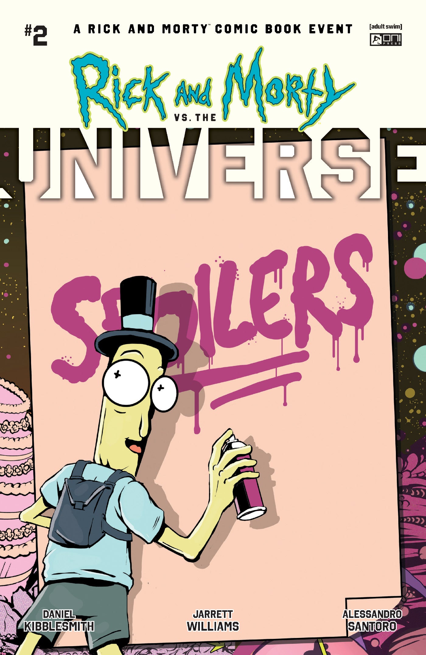 RICK AND MORTY VS THE UNIVERSE #2 (OF 4) CVR C INC 1:10 FLOPS INTERLOCKING VAR