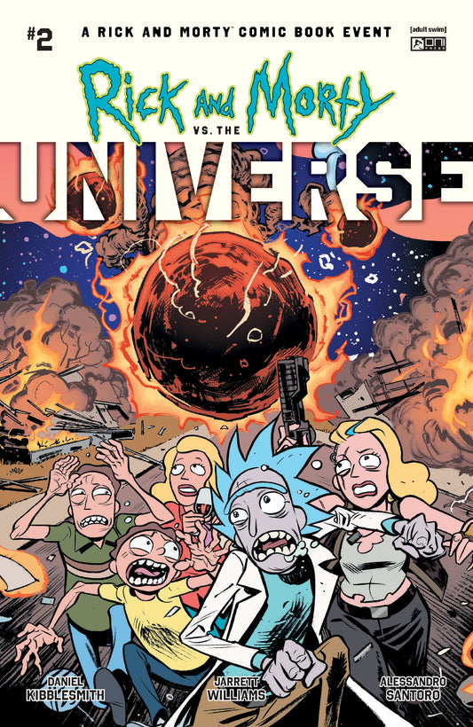 RICK AND MORTY VS THE UNIVERSE #2 (OF 4) CVR D INC 1:20 TOM FOWLER EVENT VAR