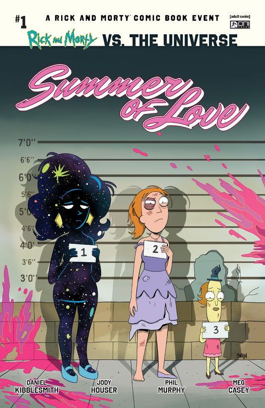 RICK AND MORTY VS THE UNIVERSE SUMMER OF LOVE #1 (ONE SHOT) CVR A DAVE BARDIN