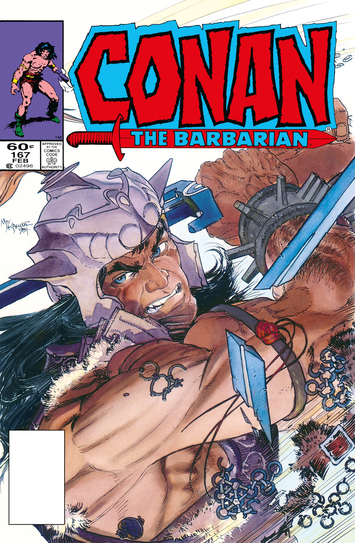 CONAN THE BARBARIAN THE ORIGINAL COMICS OMNIBUS HC VOL 06 DIRECT MARKET EDITION MIKE KALUTA CVR (MR)