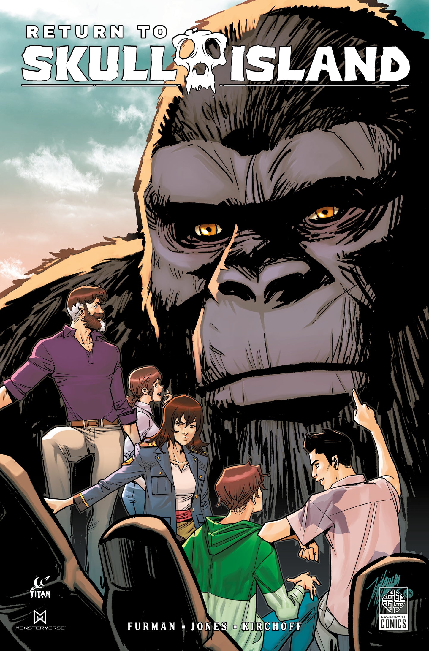 RETURN TO SKULL ISLAND #3 (OF 4) CVR A TAKESHI MIYAZAWA