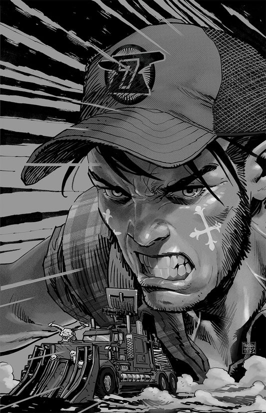 BIG RIG #2 CVR H INC 1:25 DAN PANOSIAN BW VAR (MR)