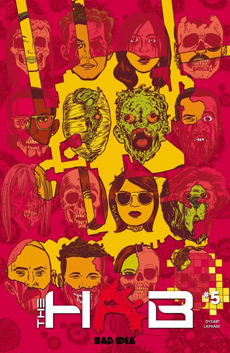 HAB #5 (OF 6) CVR D DAVID LAPHAM INFECTED SKULLS VAR