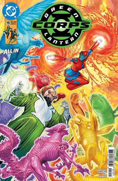 GREEN LANTERN CORPS #19 CVR A FERNANDO PASARIN